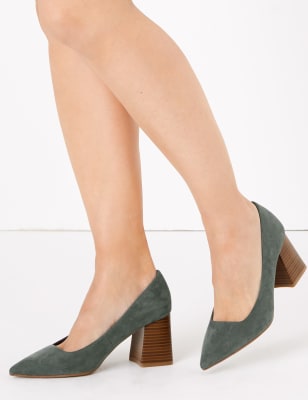 cream shoes m&s