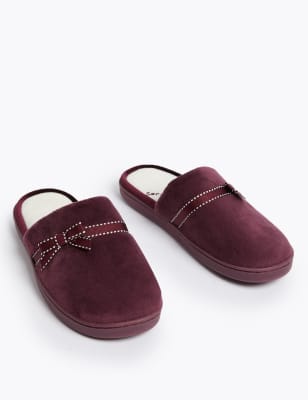 marks and spencer ladies slippers