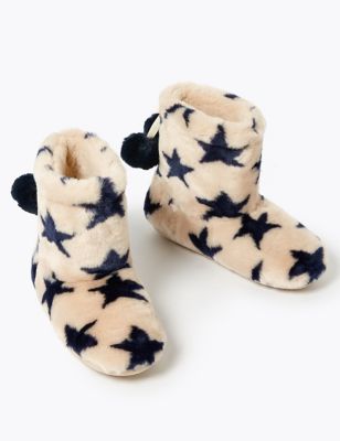 m and s ladies slippers