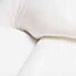 Woven Flat Flip Flops - white
