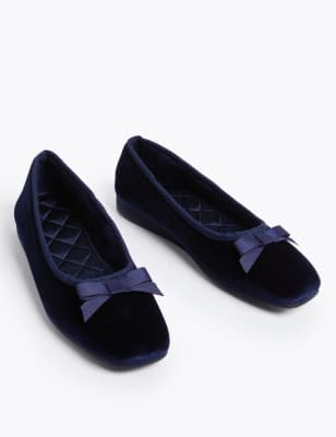 m&s slippers female