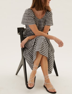 marks and spencer white sandals