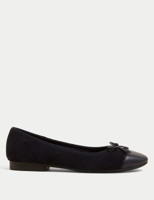 Mid heel cheap ballet pumps