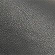Leather Flat Espadrilles - black