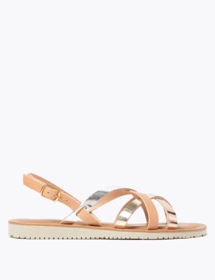 sandals with butterflies on them