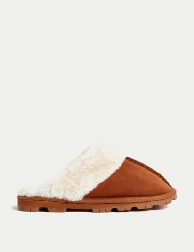 Sheepskin hot sale slippers m&s