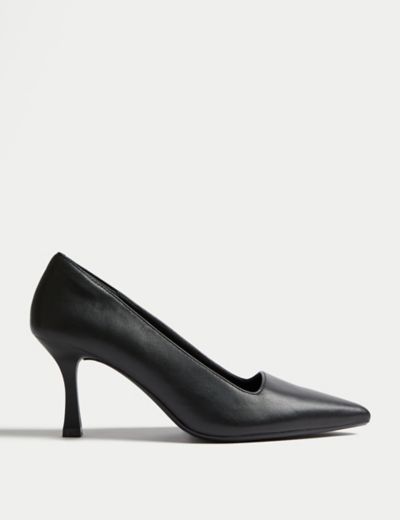 Stiletto Heel Pointed Court Shoes, M&S Collection