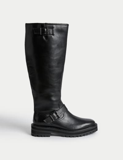 Marks and spencer biker boots shop