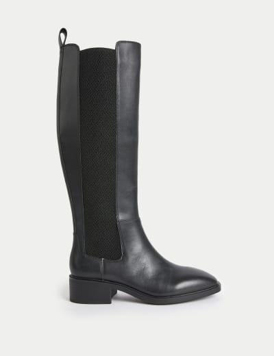 Marks and spencer wide calf boots discount