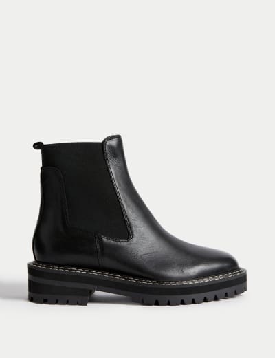 Marks and shop spencer white boots