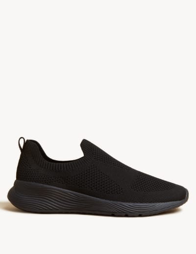 Knitted Slip On Trainers M S Collection M S