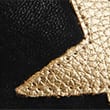 Lace Up Leather Star Trainers - blackmix