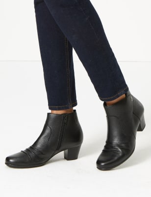 marks and spencer ladies black boots