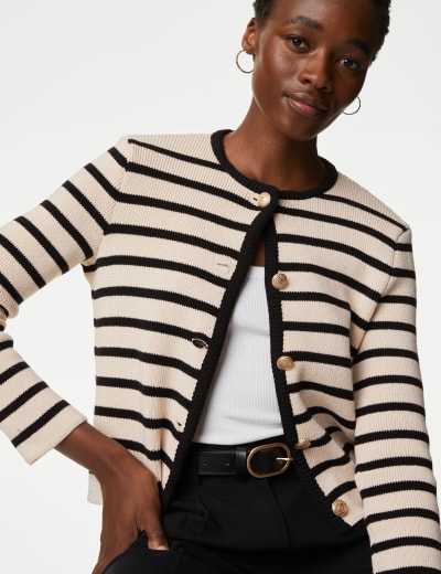 Edge to edge cardigan marks and spencer hot sale