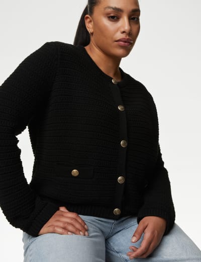 M&s hooded cardigan discount