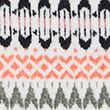 Recycled Blend Fair Isle Relaxed Jumper - creammix