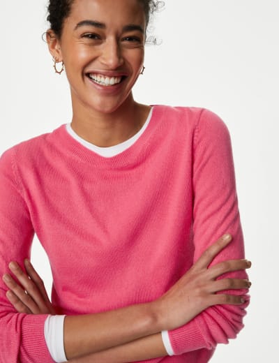 Marks and spencer 2025 ladies crew neck jumpers