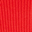 Soft Touch Ribbed Roll Neck Jumper - tomato