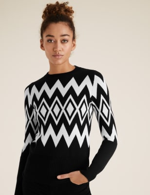 smart black jumper ladies