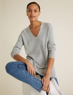 ladies grey jumpers uk