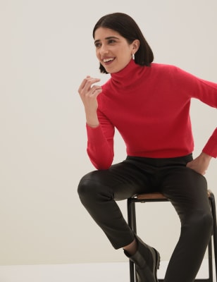 m&s ladies cashmere jumpers