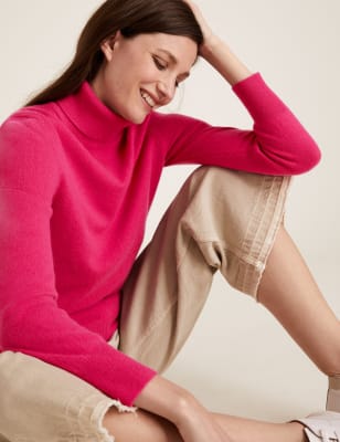 m&s ladies cashmere jumpers