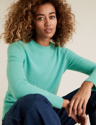 m&s ladies cashmere jumpers