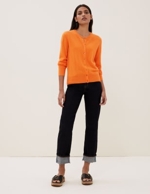 orange cashmere jumper