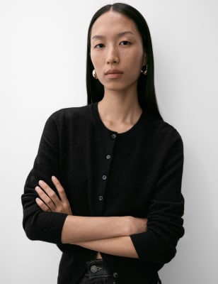 women's black cardigans