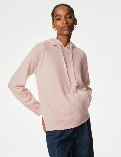 Cashmere hoodie womens marks and spencer sales