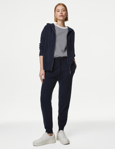 Pure Cashmere Tapered Ankle Grazer Joggers Autograph M S