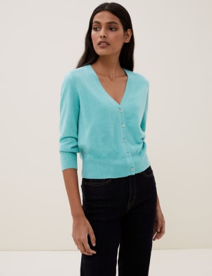 m&s womens cashmere cardigans