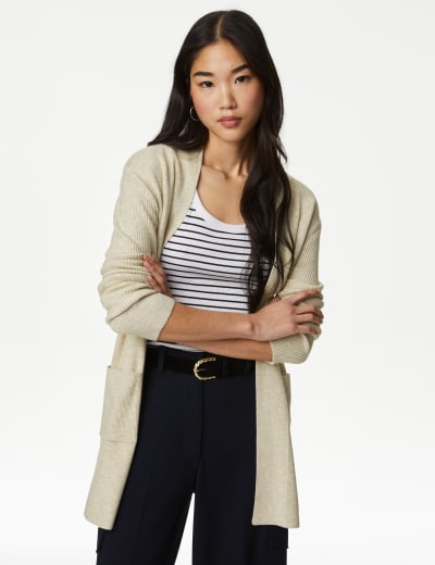 Marks and spencer women's long cardigans hotsell