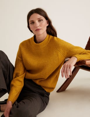 m&s womens merino wool jumpers