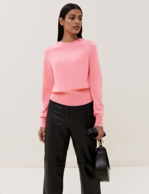 ladies pink jumper