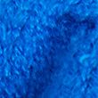 Soft Touch Textured Funnel Neck Jumper - blue