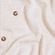 Crew Neck Button Front Cardigan - oatmeal