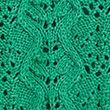Cotton Rich Textured Collared Jumper - green