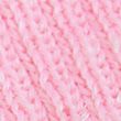 Ribbed V-Neck Knitted Top with Linen - coolpink