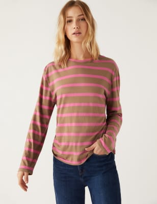m and s long sleeve tops