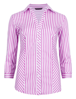 Women's Work Shirts | Short Sleeve Shirts | M&S