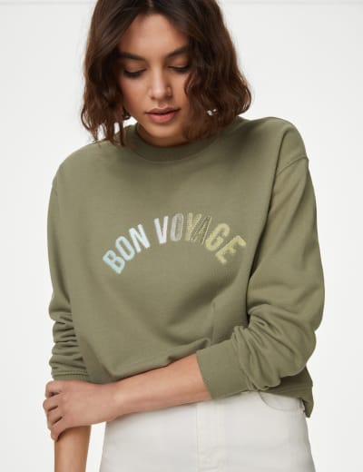 M&s ladies sweatshirts online
