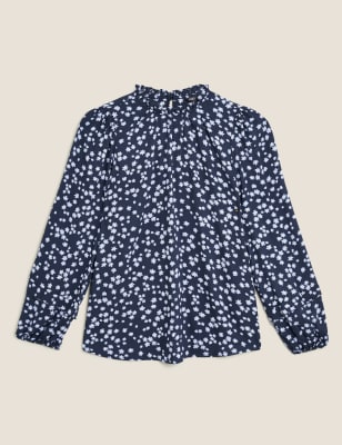 m&s floral shirt