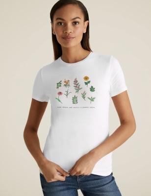 t shirts at m and s