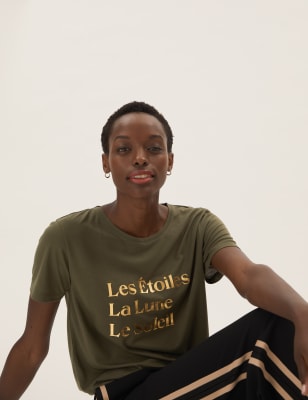 ladies t shirts at m&s