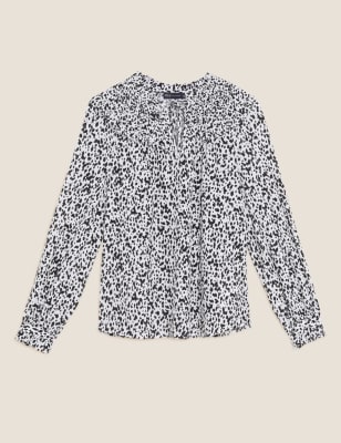 m&s floral shirt