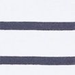 Pure Cotton Striped Regular Fit Top - whitemix