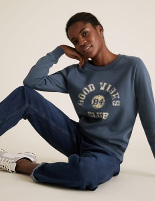 M&s sweatshirts ladies online