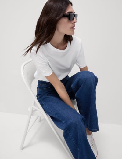 Marks and spencer ladies tee shirts discount