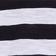 Pure Cotton Striped Straight Fit T-Shirt - blackmix